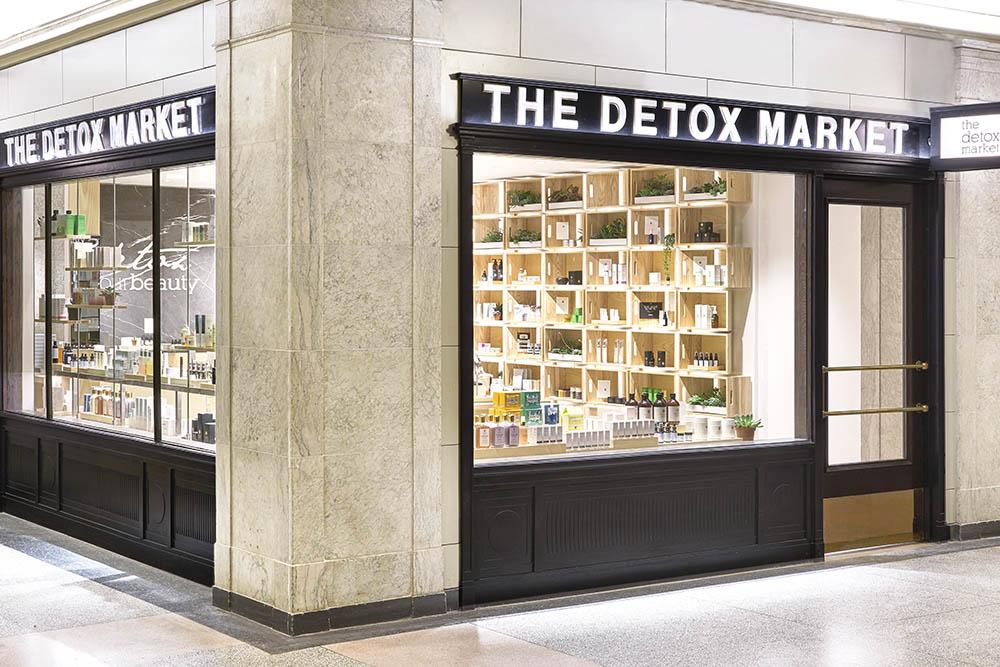 Exterior of The Detox Market’s Union Station location