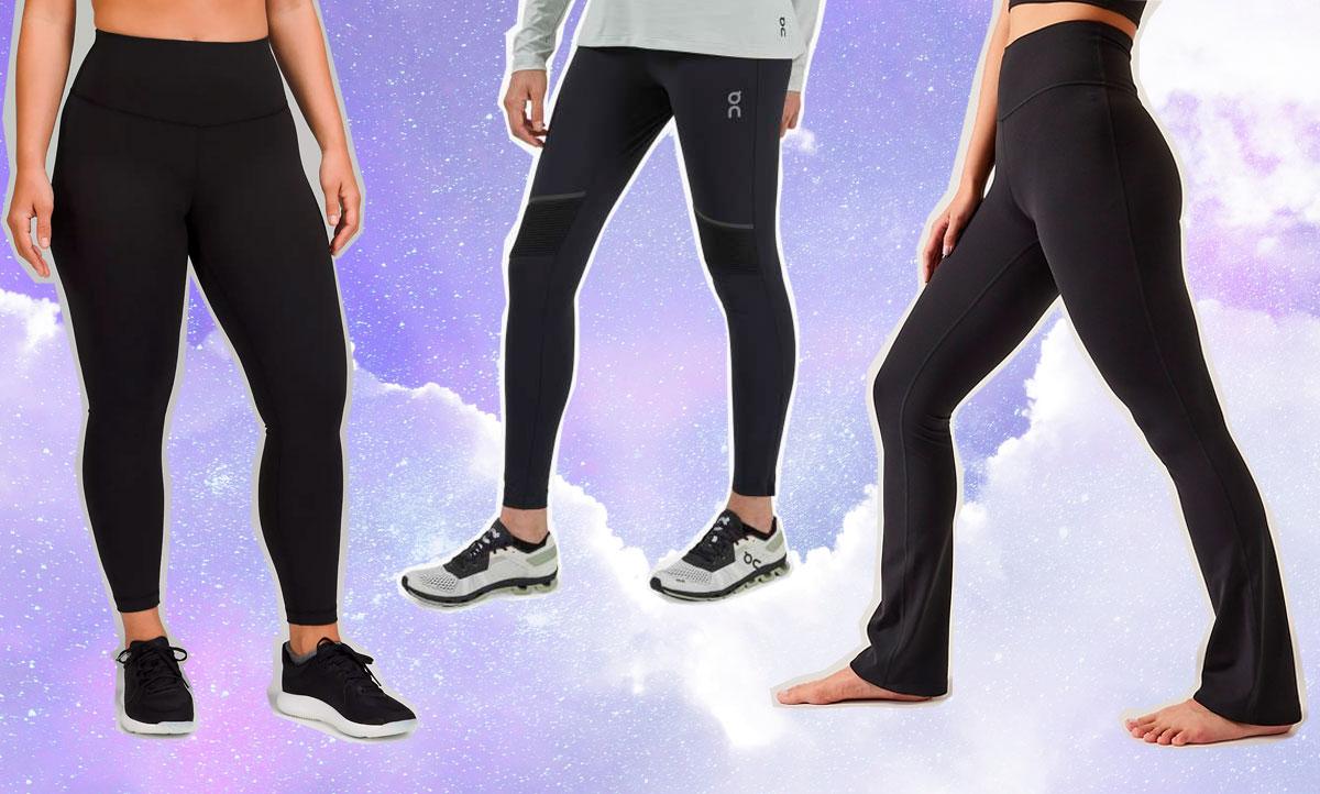 Curve Muse Women Slim Fit High Waist Yoga Pants Leggings Workout Activeware  2PK